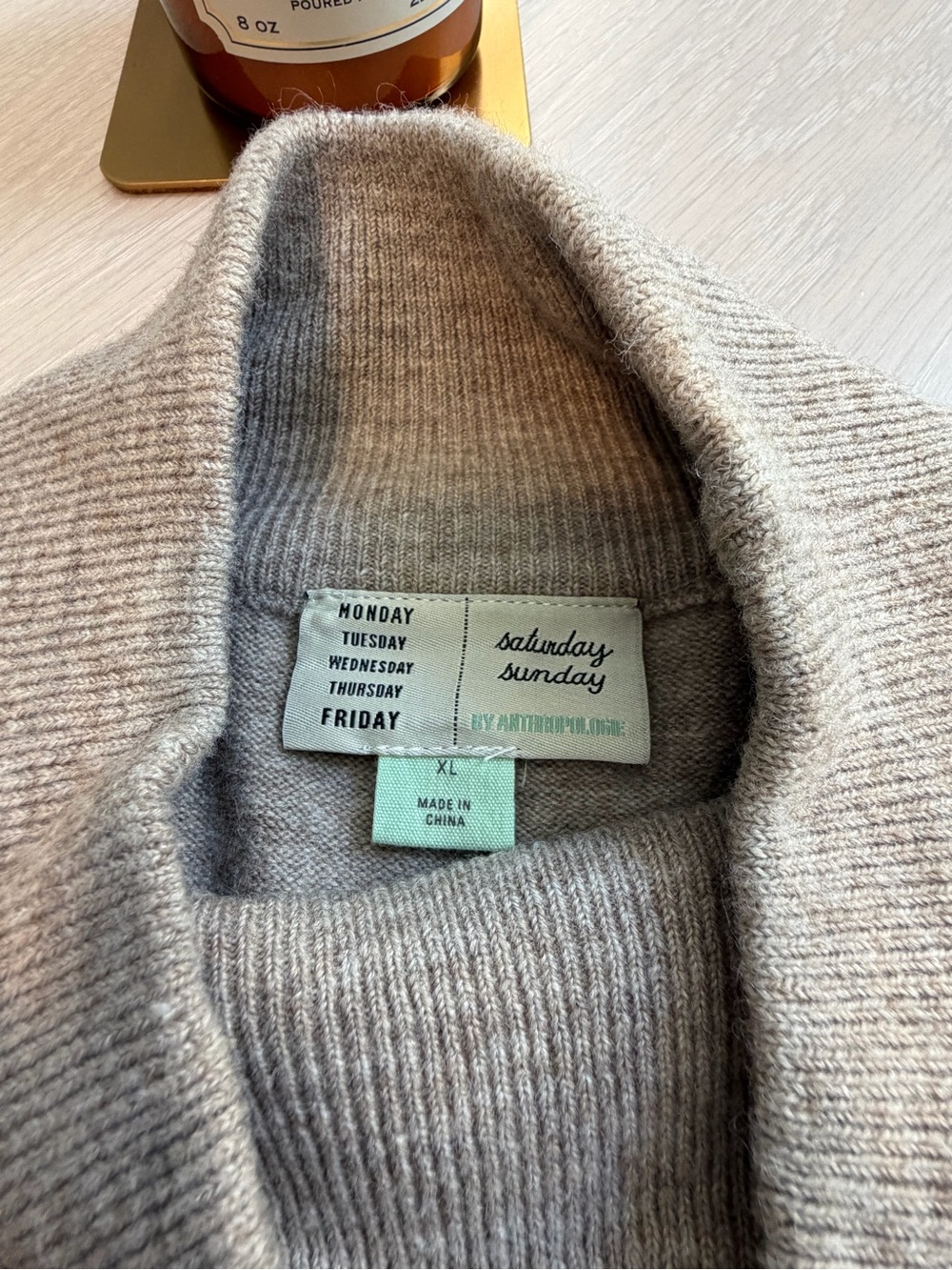 Anthropology Sweater Midi Dress - Picture 5 of 7